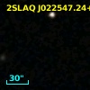 2SLAQ J022547.24+001327.9