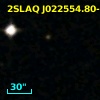 2SLAQ J022554.80-004617.8