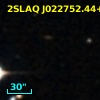 2SLAQ J022752.44+002438.3