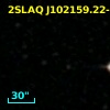2SLAQ J102159.22-001134.0