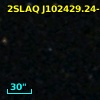 2SLAQ J102429.24-003301.4