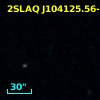 2SLAQ J104125.56-002519.0