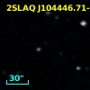 2SLAQ J104446.71-002750.9