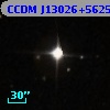 CCDM J13026+5625AB