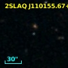 2SLAQ J110155.67+001806.4