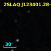 2SLAQ J123401.28-002557.3