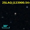 2SLAQ J123900.54+004111.7