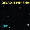 2SLAQ J124547.60+000731.9