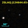 2SLAQ J124644.65+003555.3