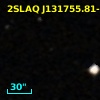 2SLAQ J131755.81-001525.8