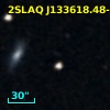 2SLAQ J133618.48-002737.8