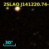 2SLAQ J141220.74-001450.0