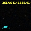 2SLAQ J141535.41-004337.7