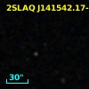 2SLAQ J141542.17-001114.7