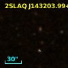 2SLAQ J143203.99+002038.4