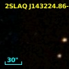 2SLAQ J143224.86-000611.4