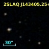 2SLAQ J143405.25+000934.9