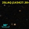 2SLAQ J143427.30+000150.8