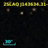 2SLAQ J143634.31-000821.0