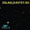 2SLAQ J145757.92-010601.1