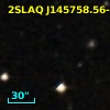 2SLAQ J145758.56-001354.7