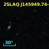 2SLAQ J145949.74-001041.3
