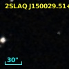 2SLAQ J150029.51+004127.5