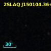 2SLAQ J150104.36+003602.2