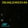 2SLAQ J150123.65-000925.9