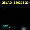2SLAQ J150208.23+000751.4