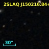 2SLAQ J150216.84+001033.3
