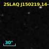 2SLAQ J150219.14-000433.3