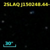 2SLAQ J150248.44-002629.3