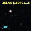 2SLAQ J150401.15-003659.8