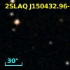 2SLAQ J150432.96-001205.4