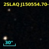 2SLAQ J150554.70-000728.6