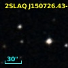 2SLAQ J150726.43-001819.4