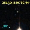 2SLAQ J150730.44-000405.3