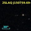 2SLAQ J150759.69-003006.3