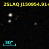 2SLAQ J150954.91+001842.1