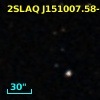 2SLAQ J151007.58-010042.8
