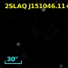 2SLAQ J151046.11+000529.5