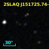 2SLAQ J151725.74-000657.6