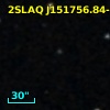2SLAQ J151756.84-003243.0