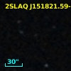 2SLAQ J151821.59-002106.2
