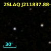 2SLAQ J211837.88-005254.5