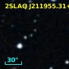 2SLAQ J211955.31+004301.6