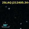 2SLAQ J212405.34+000341.9