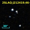 2SLAQ J212419.46-004646.7