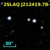 2SLAQ J212419.78-010906.4